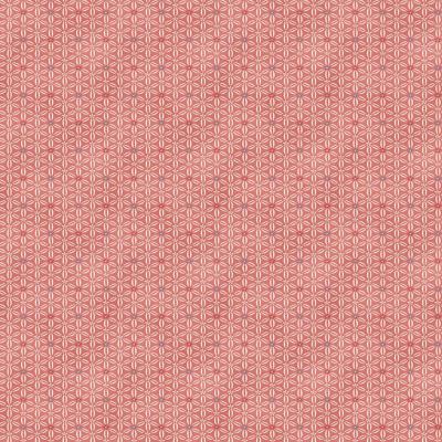 Tissu MAKOWER TRANQUILITY Trellis Rose