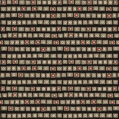 S Is for sew boutons fond noir