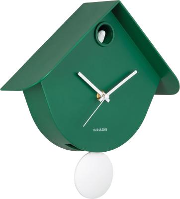 Horloge murale Coucou Rétro Vert 
