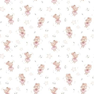 Tissu Popeline Poppy Fairy Mouse