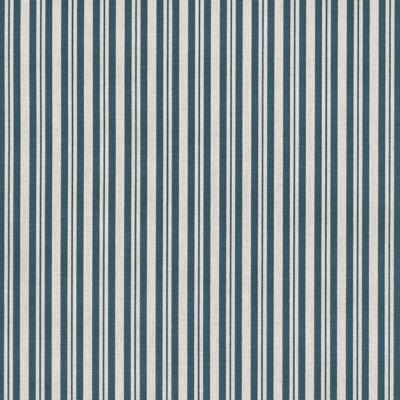 Tissu Half panama Premium Rayures Bleu