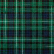 Tissu Tartan Marine et Vert Lee