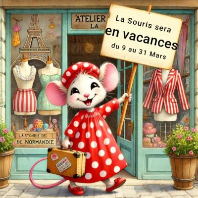 La souris part en vacances!