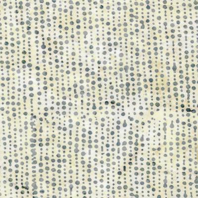 Tissu MAKOWER BATIK Gouttes fond blanc 243