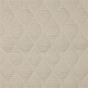 Tissu coton double gaze matelassée Crème