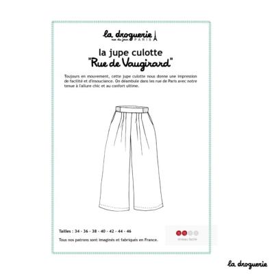 Patron Jupe culotte Femme