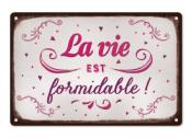 Plaque maille "LA VIE"