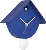 Horloge murale Coucou Rétro Bleu Cobalt