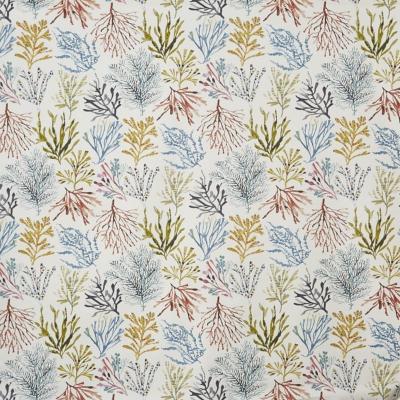 Toile enduite Corail Tropical