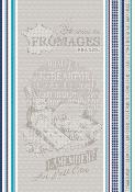Torchon Coton jacquard Fromages