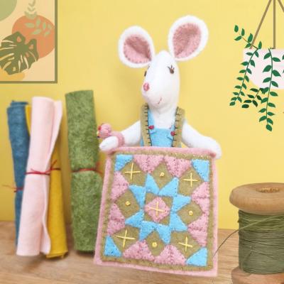Kit " Souris patchwork"
