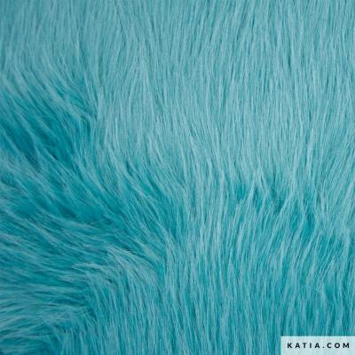 Fausse Fourrure VAGANE BLEUE