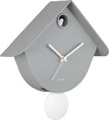 Horloge murale Coucou Rétro gris