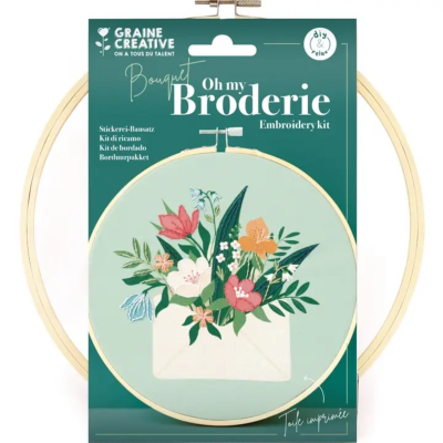 Kit à broder FLEURS