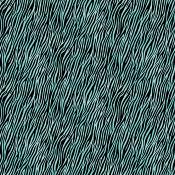 Tissu MAKOWER JEWEL ZEBRA SKIN COOL TOPAZ