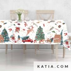 Popeline Xmas Surprises 100% coton Katia