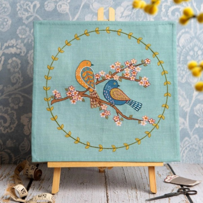 Kit à Broder "Oiseaux"