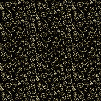 Fall Pot Pourri Graphique or et noir