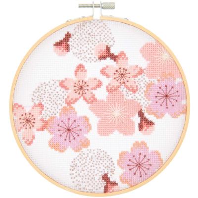 Kit à broder Fleurs de cerisiers