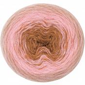 Laine Creative WOOL RICO DESIGN dégradée ROSE
