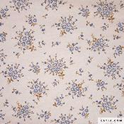 Flanelle de Coton Gardenias Bouquet