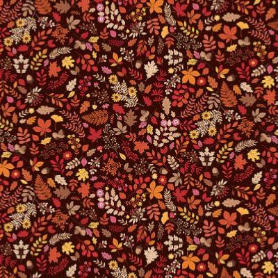 Tissu Makower Autumn day Feuilles 