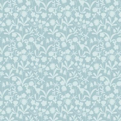 Tissu Lewis et Irene Bluebell wood reloved Floral Bleu