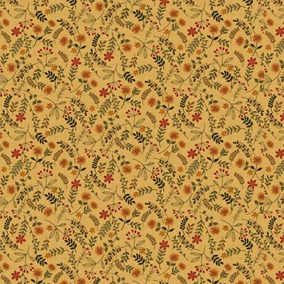 Cavalier Craw fleurs fond clair