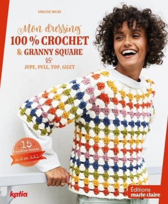 MON DRESSING 100% CROCHET & GRANNY SQUARE