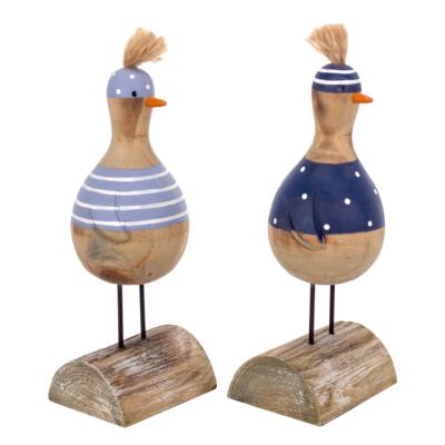 Mouettes en Bois