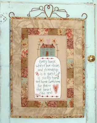 The Birdhouse patchwork designs "Home sweet home "