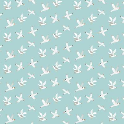 Tissu Dashwood Studio Coast Mouettes