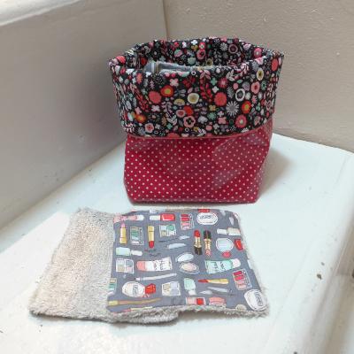 Kit à coudre Pochon et Lingettes-Coquette