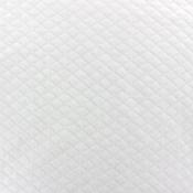 Tissu Jersey Matelassé Blanc