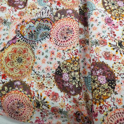 Tissu Popeline Digitale Grands motifs