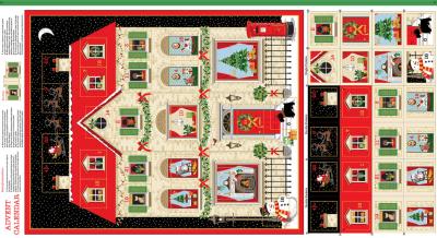 Calendrier de l'AVENT Panneau Maison