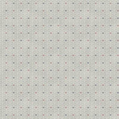 Tissu MAKOWER TRANQUILITY Trellis Gris