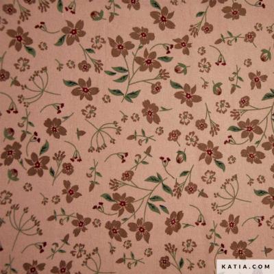 Flanelle de coton Green Utopia Flowers