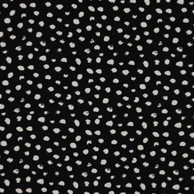 Viscose Radiance Dots fond noir
