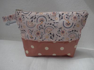 Trousse Maquillage  "Graphic rose"