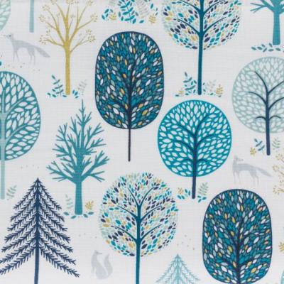 Tissu Dashwood Studio Starlit Harlow Forêt Bleue