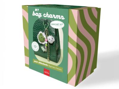 Kit crochet pour débutant - bag charms- grenouille